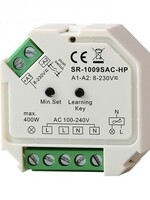 Ontvanger, dimunit voor druk-draai dimmer of afstandsbediening