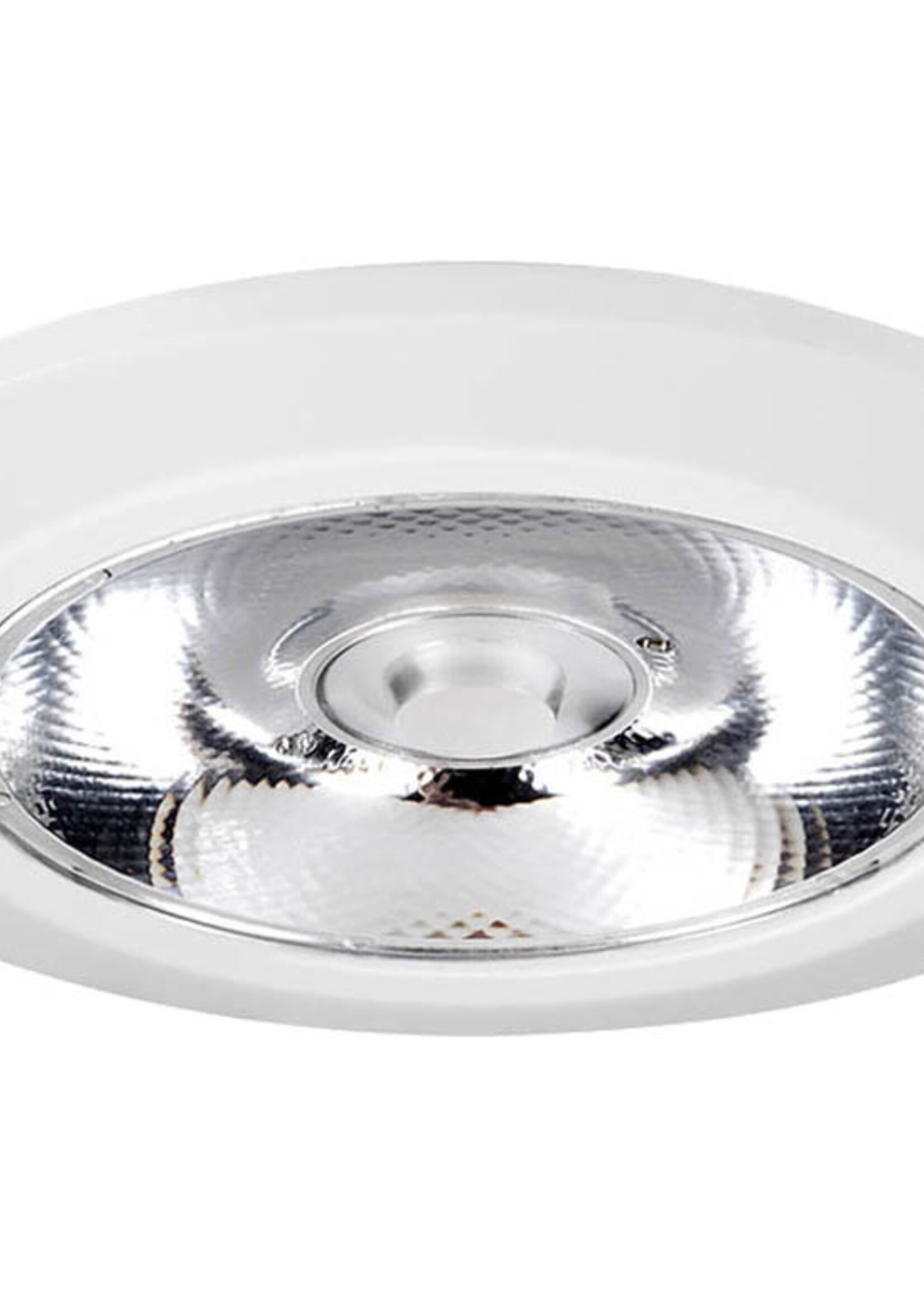 Set van 2 stuks Inbouw LEDspot Riga, 6 Watt, IP44, Dim to warm, Witte uitvoering