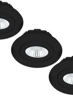 Set van 3 Inbouw Ledspot Praag, 5 Watt, IP44