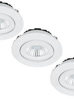 Set van 3 Inbouw Ledspot Praag, 5 Watt, IP44
