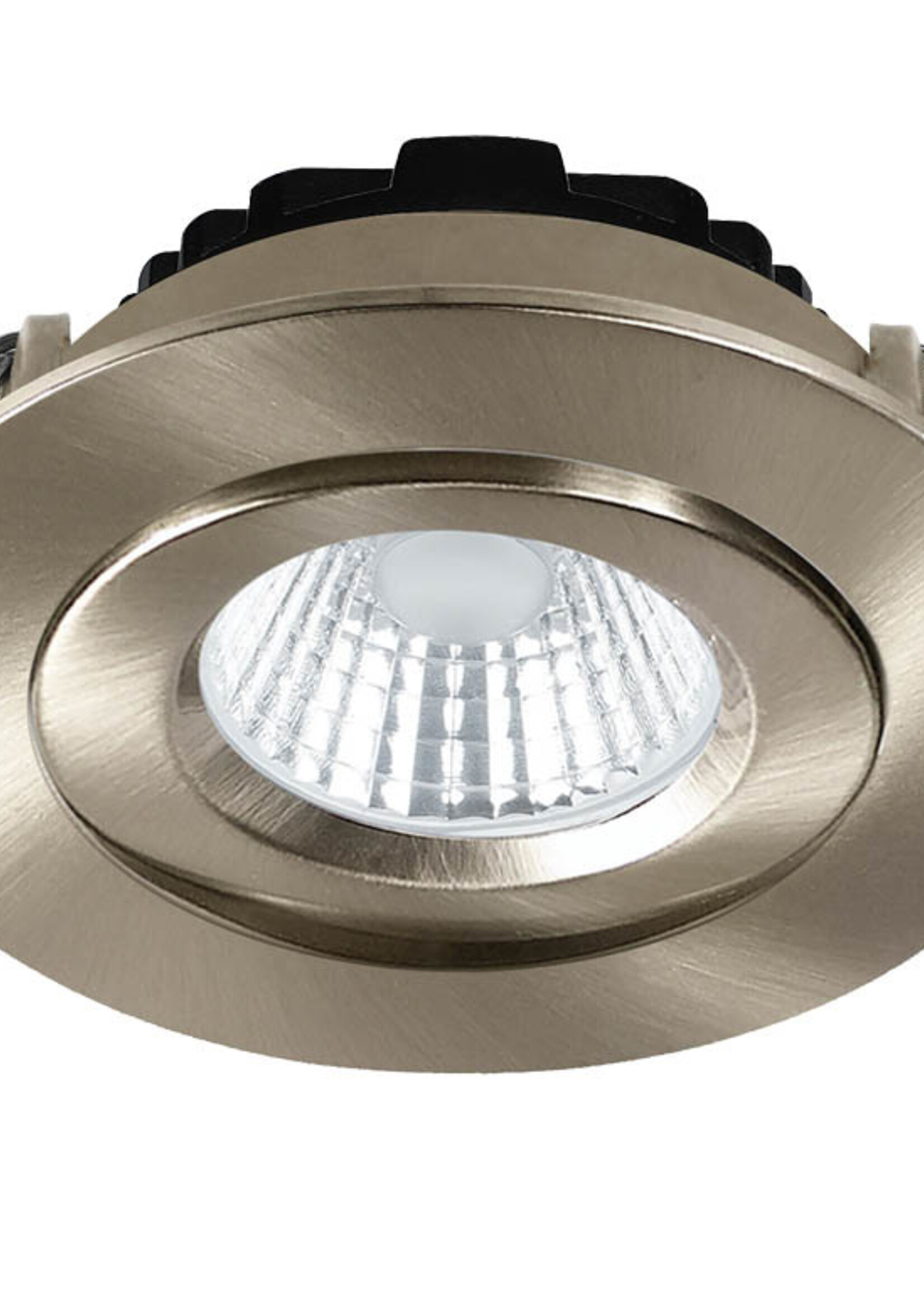 Set van 6 Inbouw Ledspot Praag RVS, 5 Watt, Dimbaar, Warm Wit licht , IP44