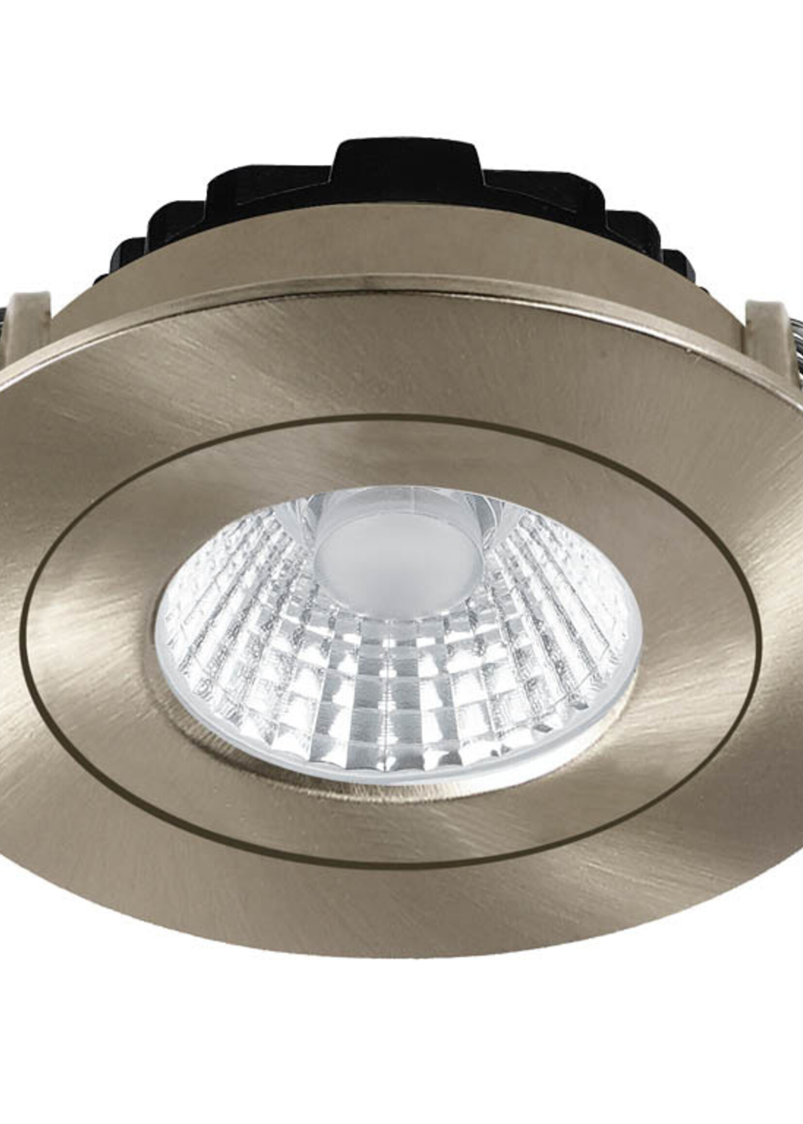 Set van 6 Inbouw Ledspot Praag RVS, 5 Watt, Dimbaar, Warm Wit licht , IP44