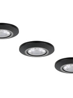 Set van 3  Micro InbouwLEDspot Bern,  1,2 Watt, IP65