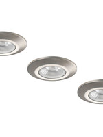 Set van 3 Micro InbouwLEDspot Bern,  1,2 Watt, IP65