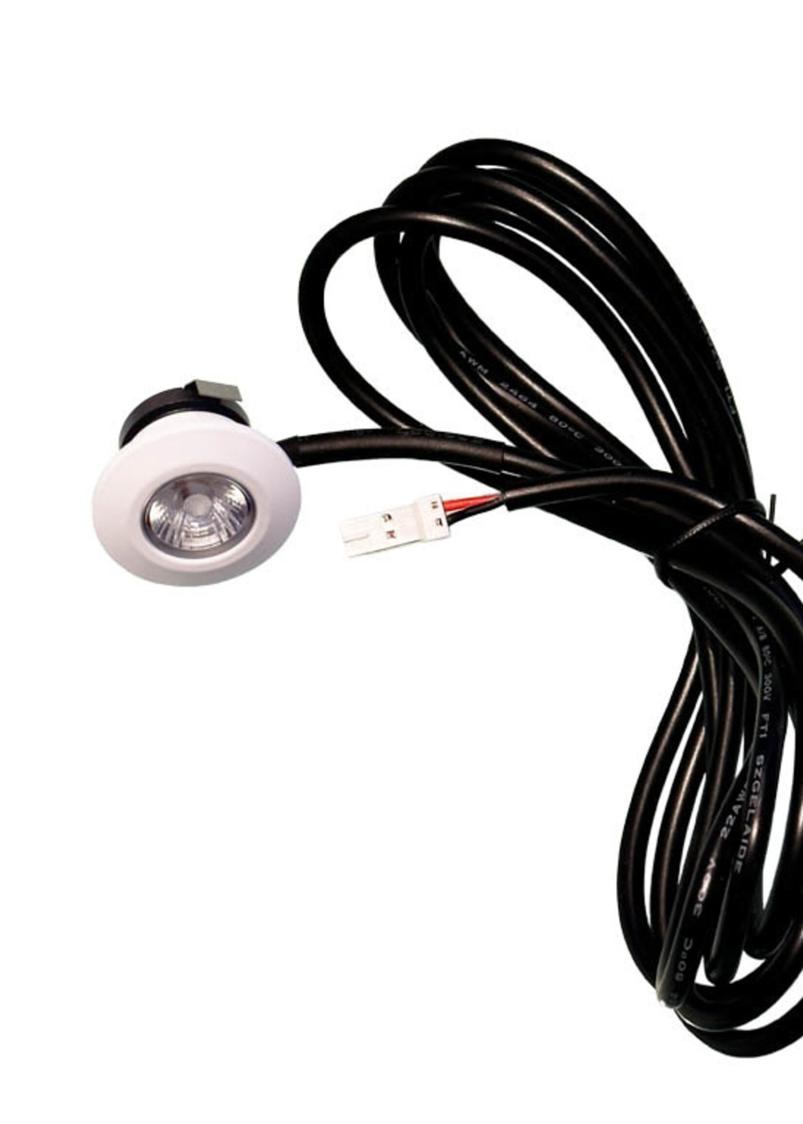 Set van 4 Inbouw Micro Ledspotjes Bern 1,2 watt IP65 Dimbaar witte  kleur