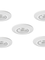 Set van 5 Micro InbouwLEDspot Bern,  1,2 Watt, IP65