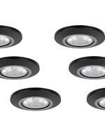 Set van 6 Micro InbouwLEDspot Bern,  1,2 Watt, IP65