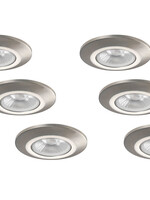 Set van 6 Micro InbouwLEDspot Bern,  1,2 Watt, IP65