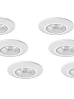 Set van 6 Micro InbouwLEDspot Bern,  1,2 Watt, IP65