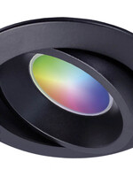 Smart Inbouwspot Zwart - RGB & Dimtone