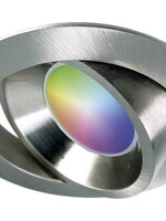 Smart Inbouwspot rvs kleur - RGB & Dimtone