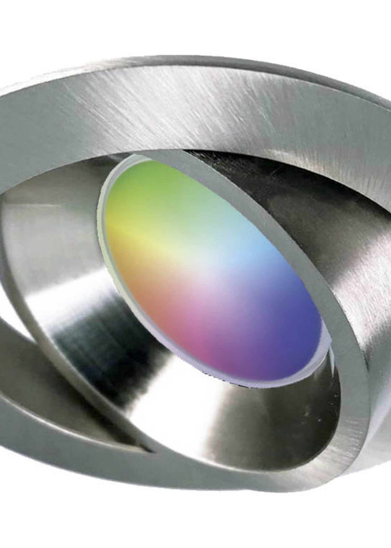 Smart Inbouwspot rvs kleur - RGB & Dimtone