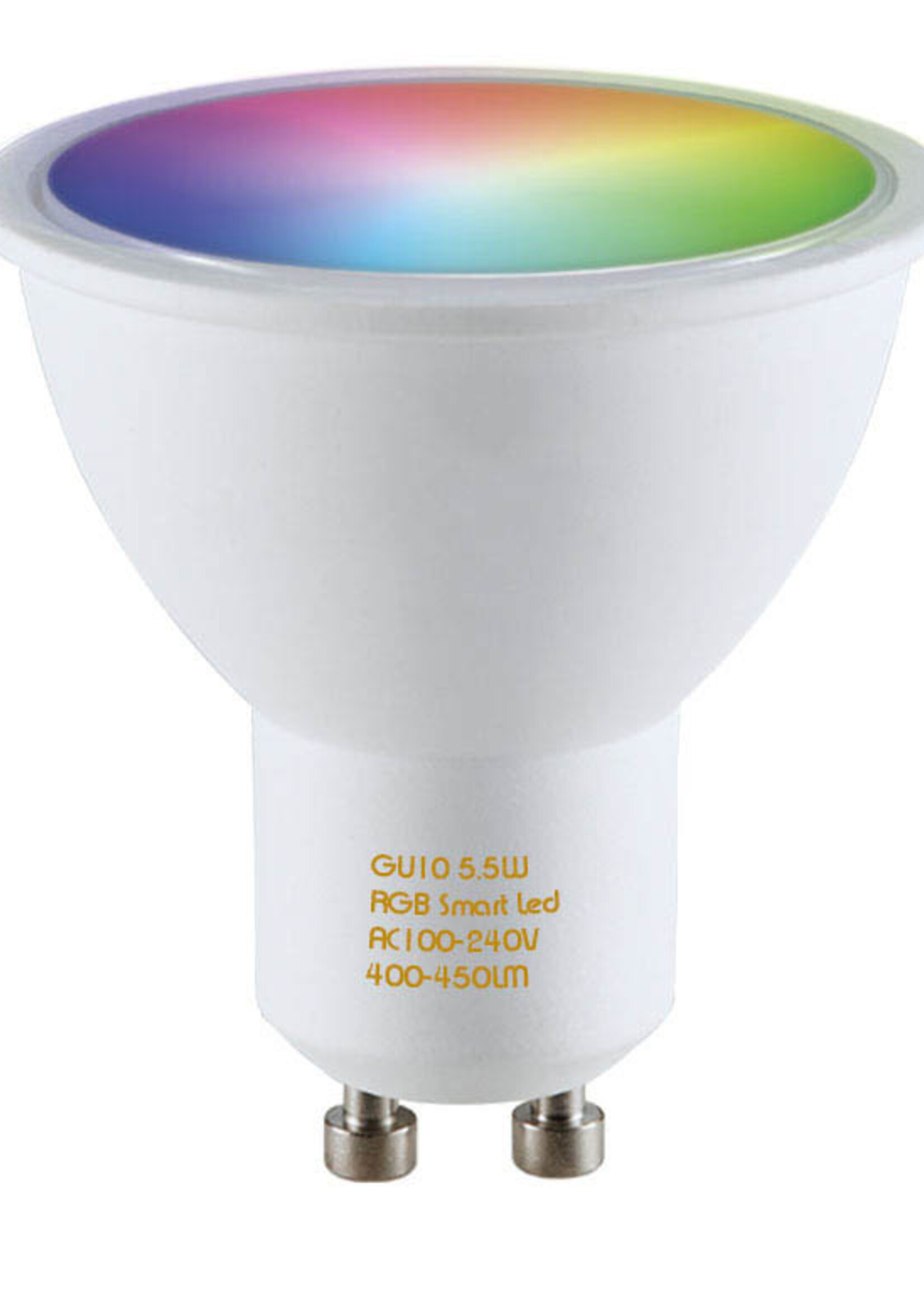 Smart Inbouwspot rvs kleur - RGB & Dimtone