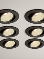 Set van 6 Inbouw Ledspot Oslo, 6 Watt, IP44