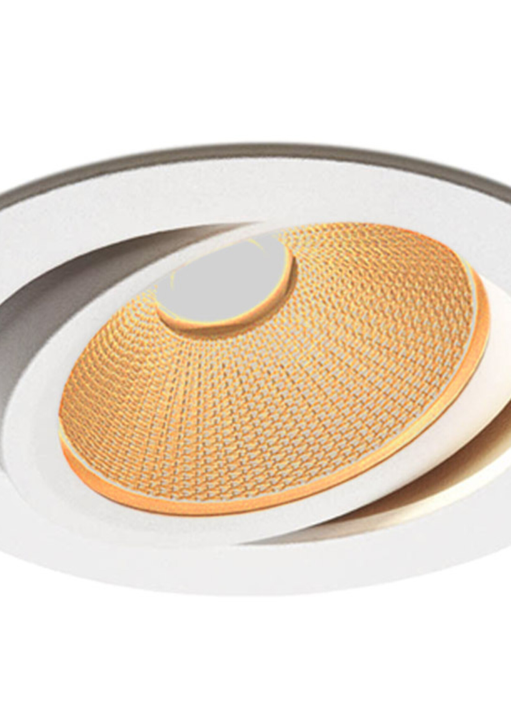 Set van 2 Witte Inbouw Ledspot Oslo, 6 Watt, Dim to Warm Wit IP44