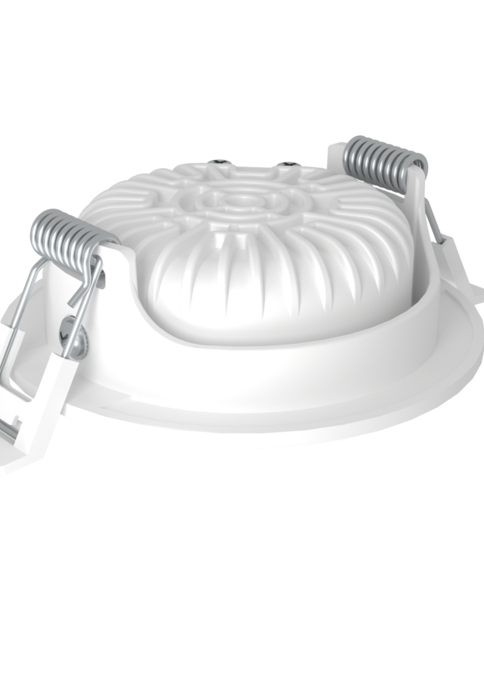 Set van 2 Witte Inbouw Ledspot Oslo, 6 Watt, Dimbaar Warm Wit IP44