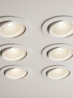 Set van 6 Inbouw Ledspot Oslo, 6 Watt, IP44