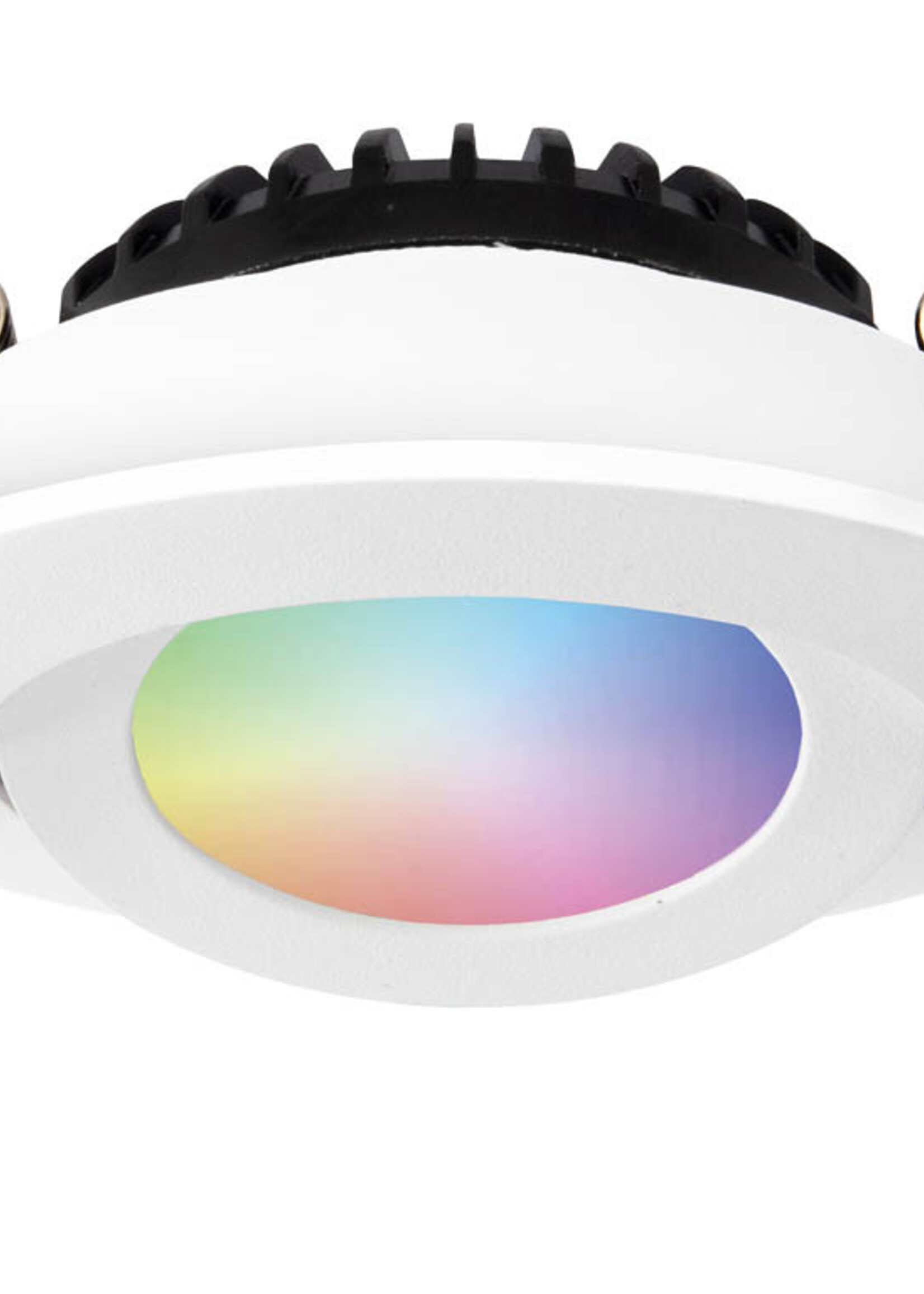 Smart Inbouw Ledspot Bali Wit, RGB en warm Wit.