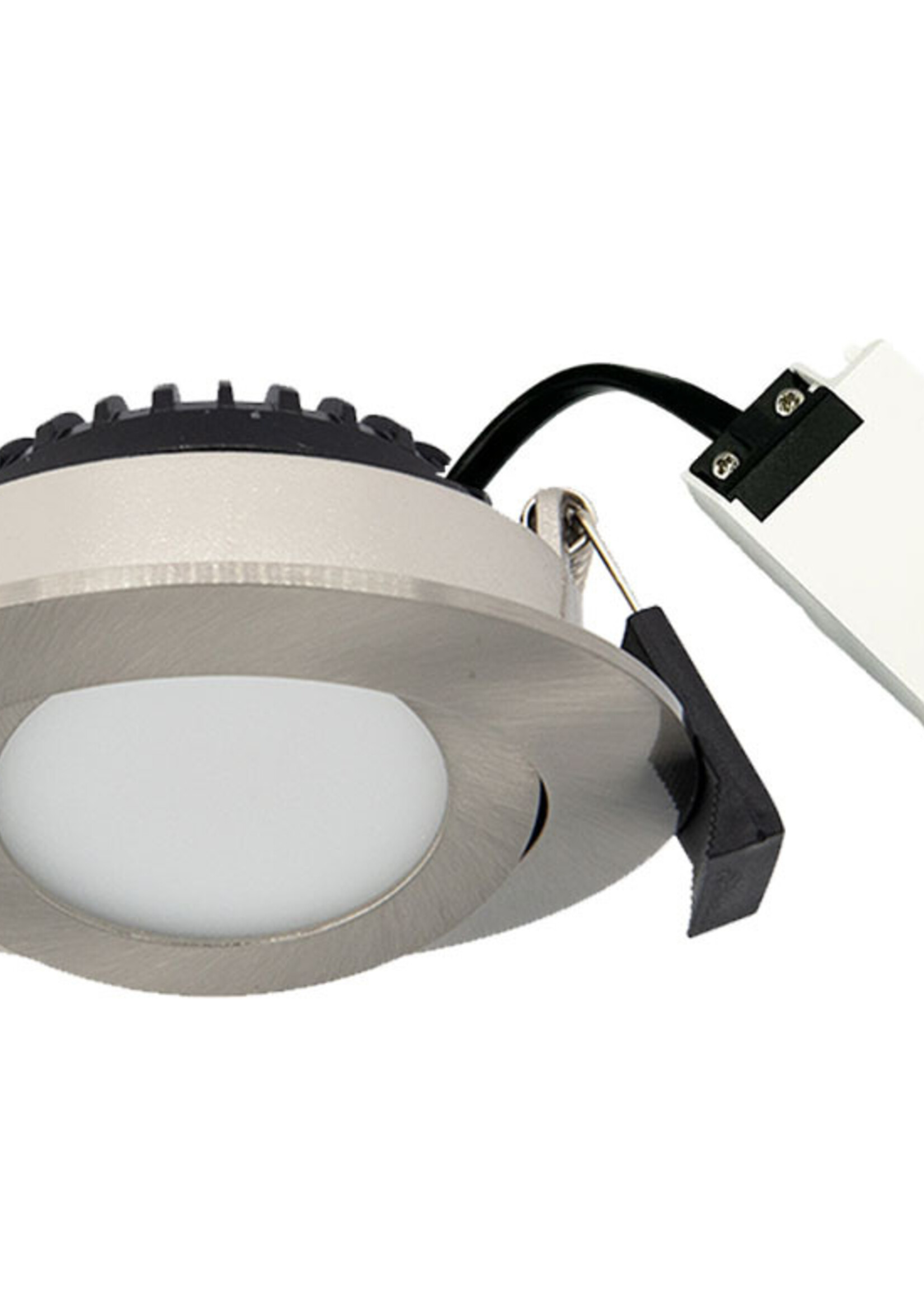 Smart Inbouw Ledspot Bali RVS, RGB en warm Wit.