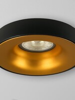 Zwart met goudkleur Inbouw Ledspot Samos, 5 Watt
