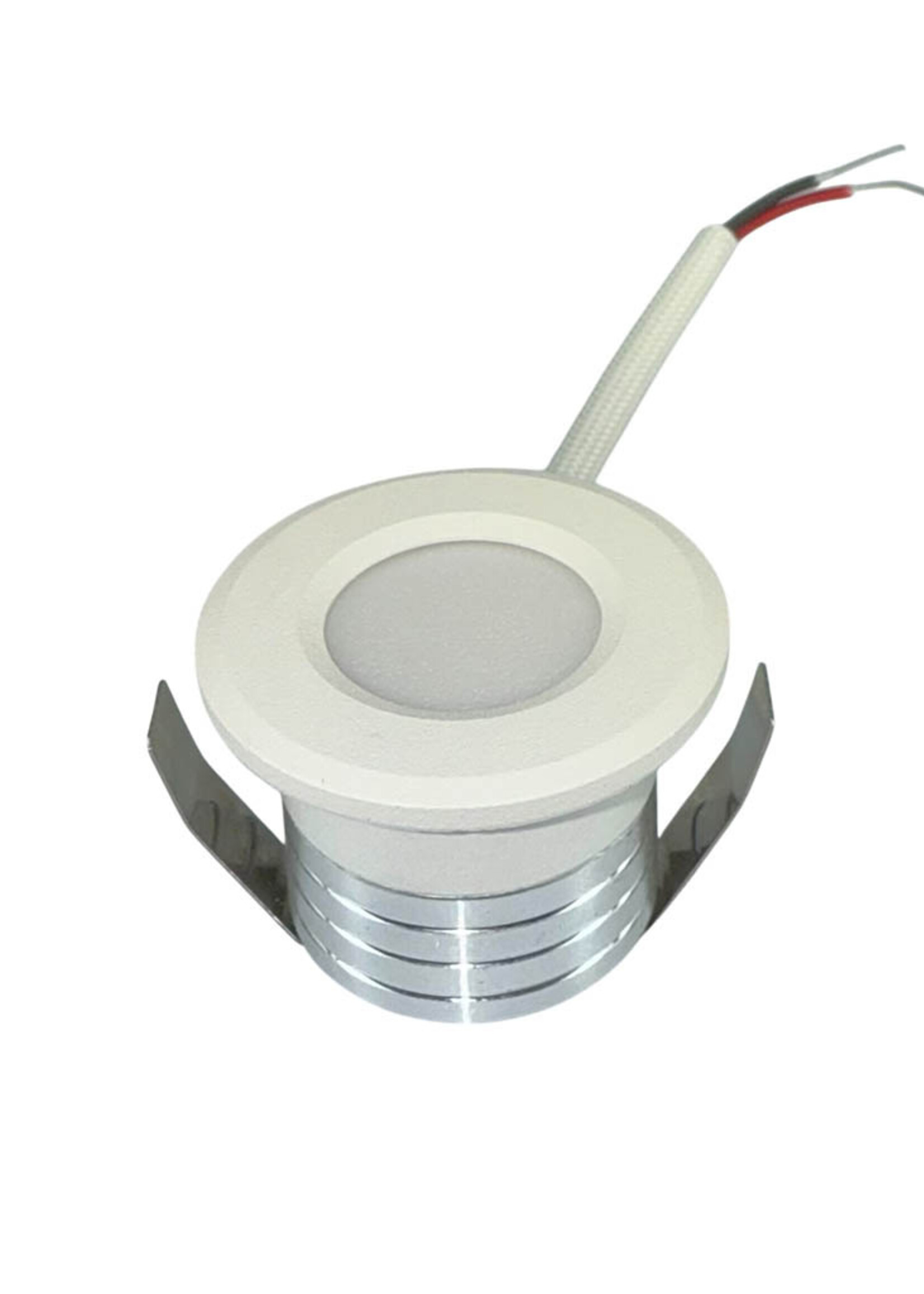 Microlux inbouwspots 2 Watt Wit