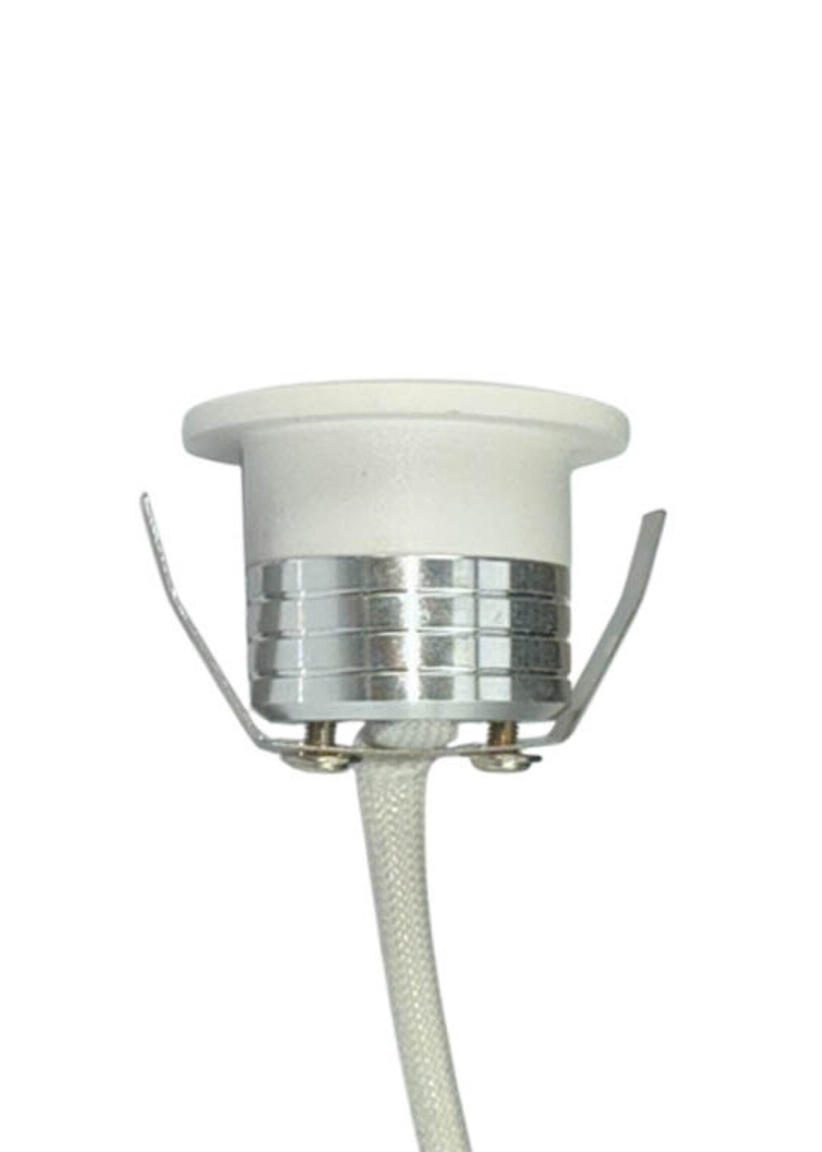 Microlux inbouwspots 2 Watt Wit