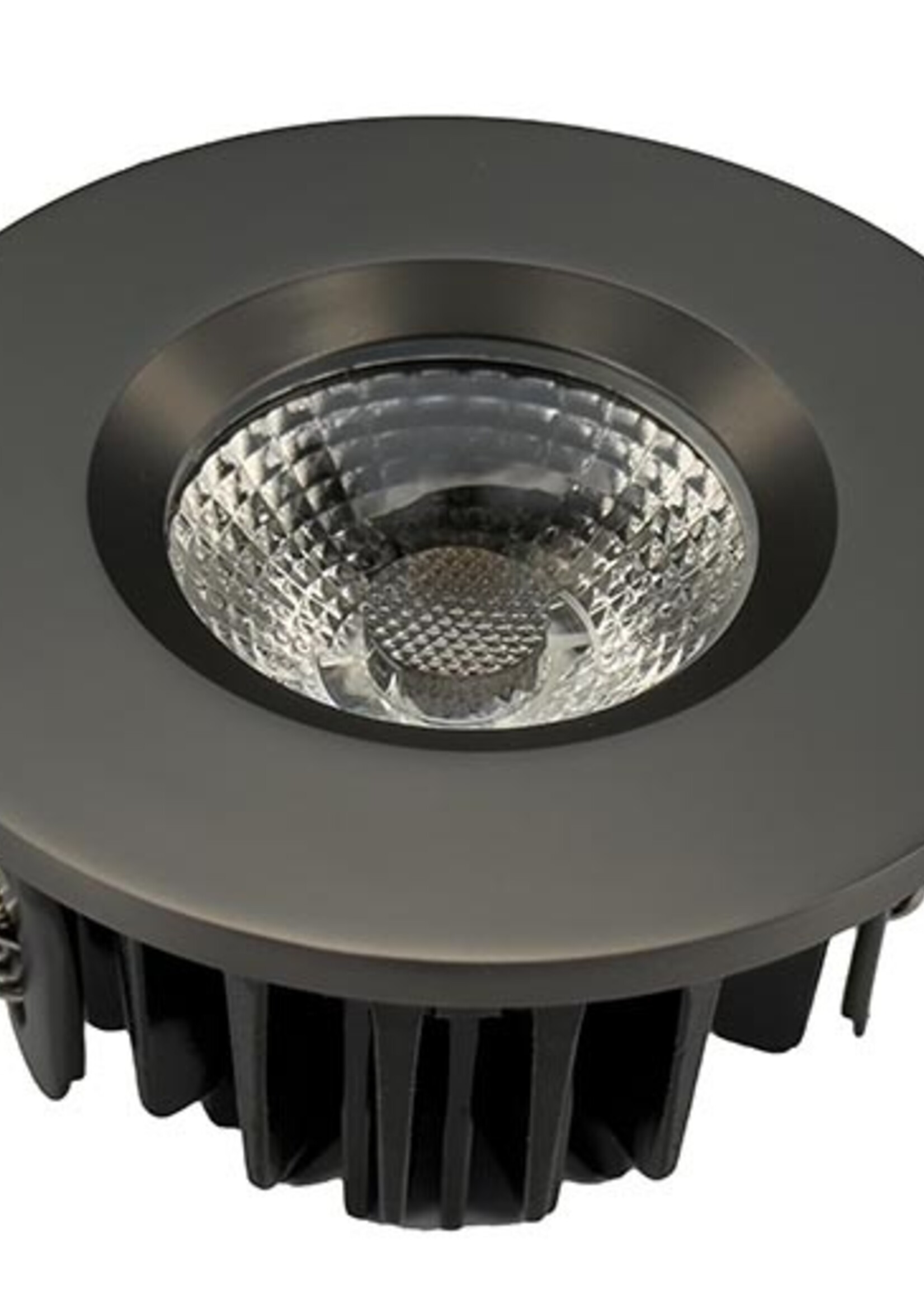 Badkamer InbouwLEDspot Kreta 8W, In Gun Metal, IP65