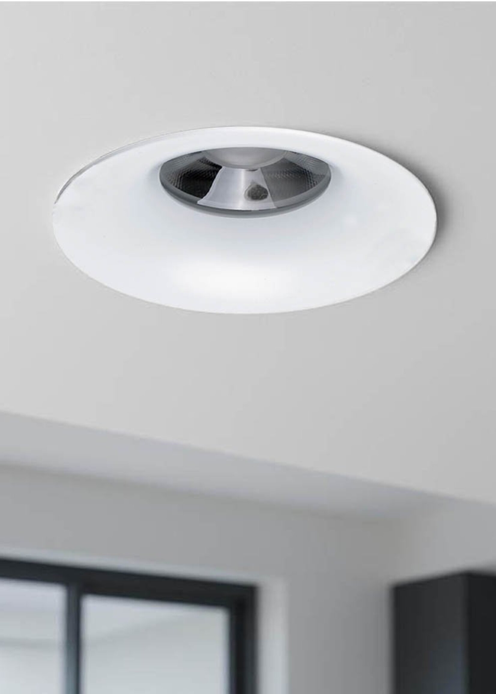 Witte Inbouw Ledspot Napels, 7 Watt, Dimbaar,  Warm Wit, IP44