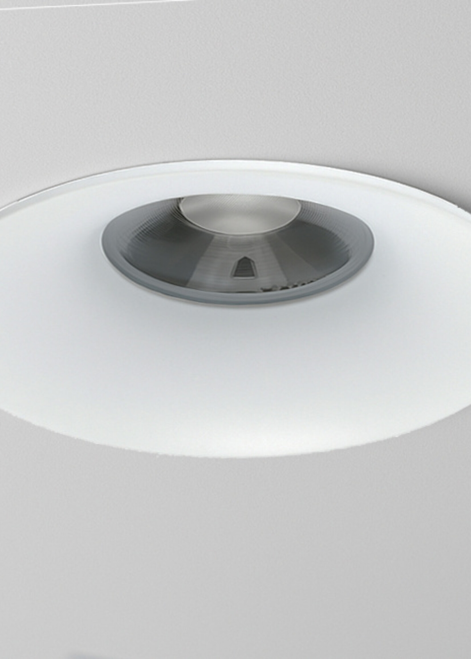 Witte Inbouw Ledspot Napels, 7 Watt, Dimbaar,  Warm Wit, IP44
