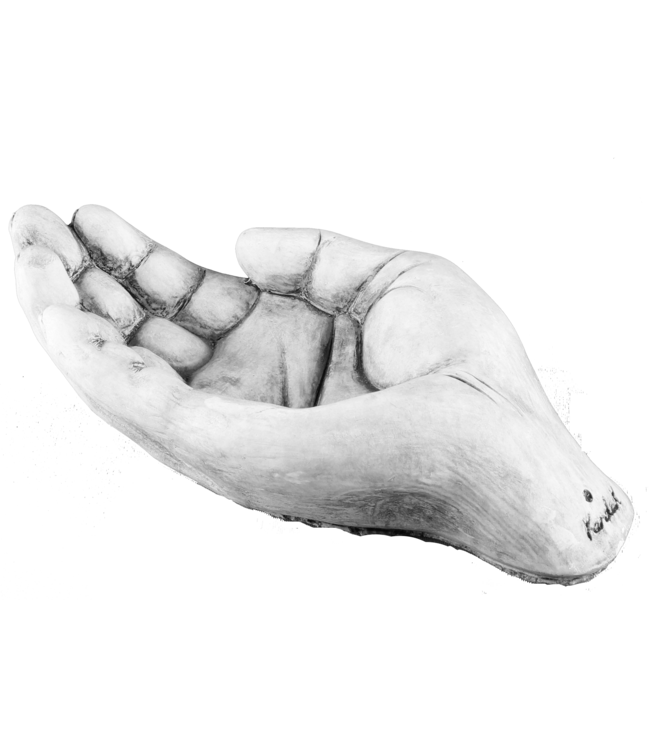 Vogeldrinkbak hand klein