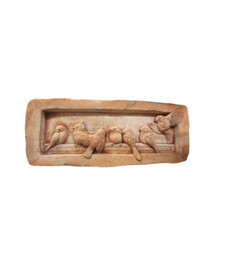 Wandbord vogel terra