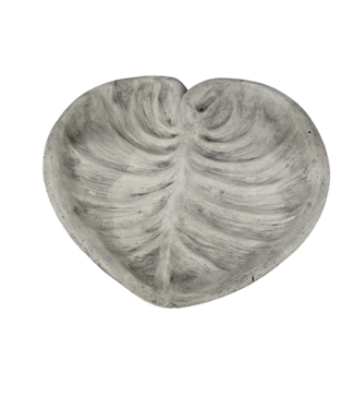 Drinkschaal blad plat