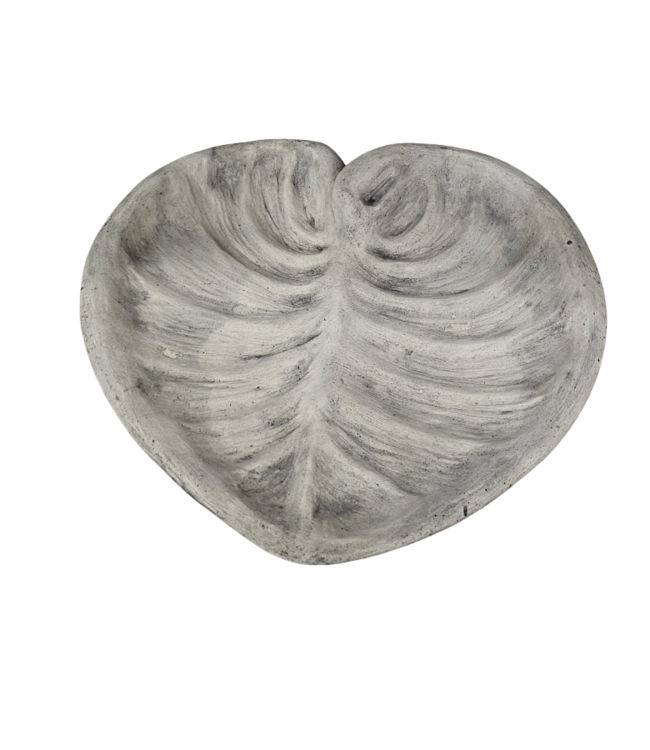 Drinkschaal blad plat