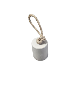 Deurstopper sisal touw grijs