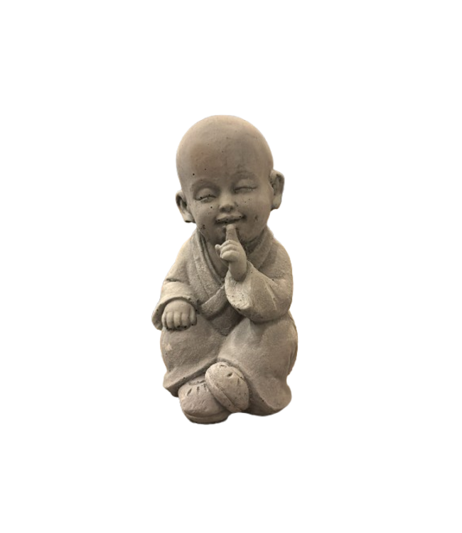 Shaolin zwijgen antraciet