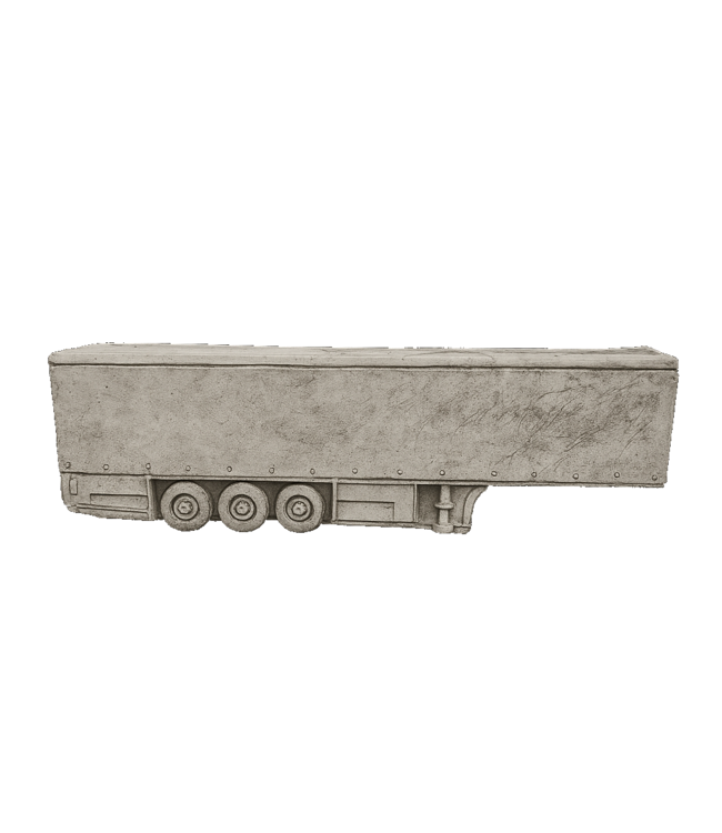 Plantenbak trailer