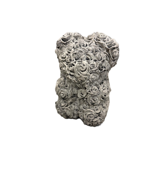 Beer met roosjes klein