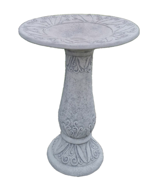 Betonnen vogelbad classic