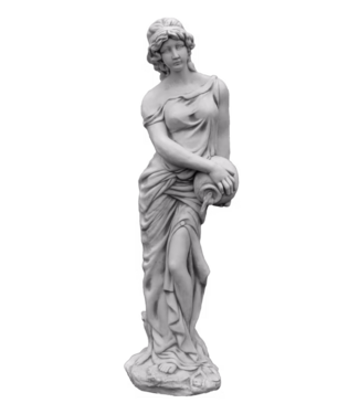 Vrouw met waterkruik