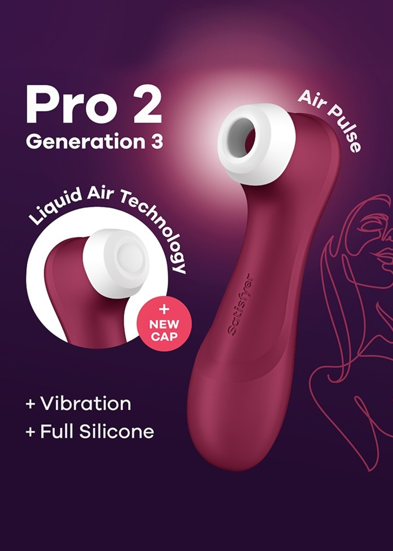 Satisfyer Pro 2 Generatie 3 – Drukgolfvibrator
