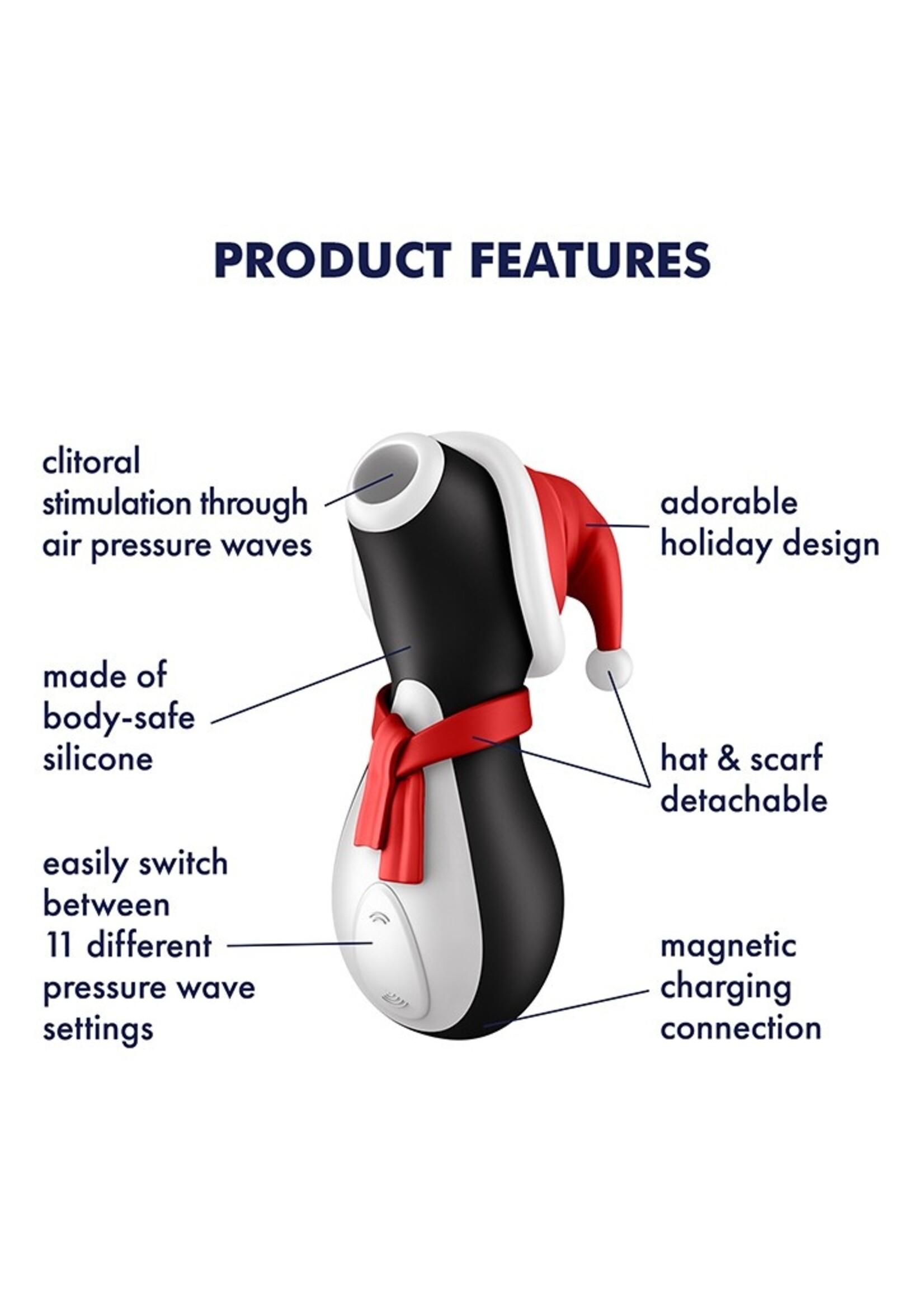 Satisfyer Penguin Special Edition – Drukgolfvibrator