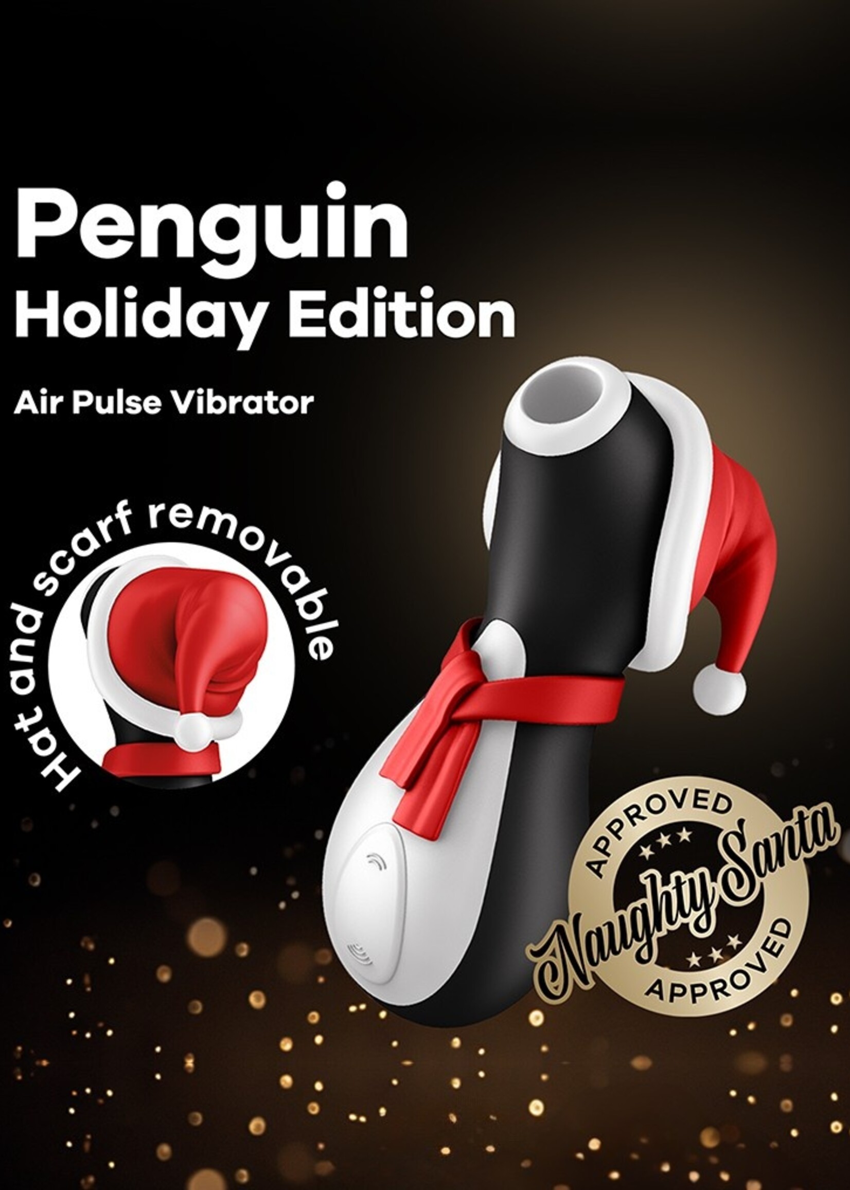 Satisfyer Penguin Édition Spéciale - Stimulateur à Pression d'Air