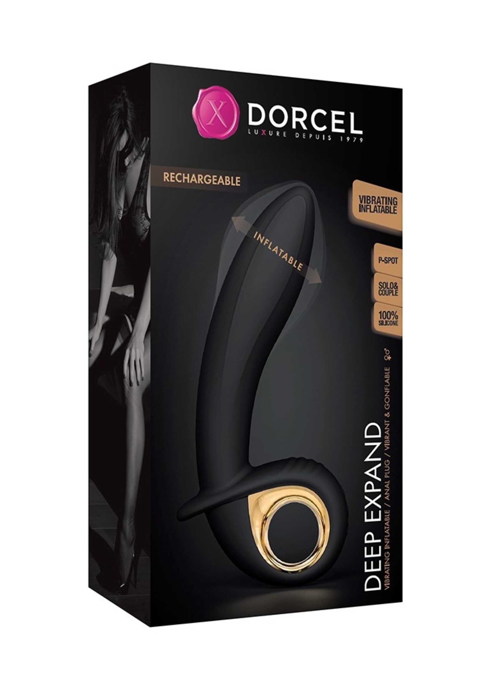 Dorcel Diepe uitzetting - Klassieke vibrator