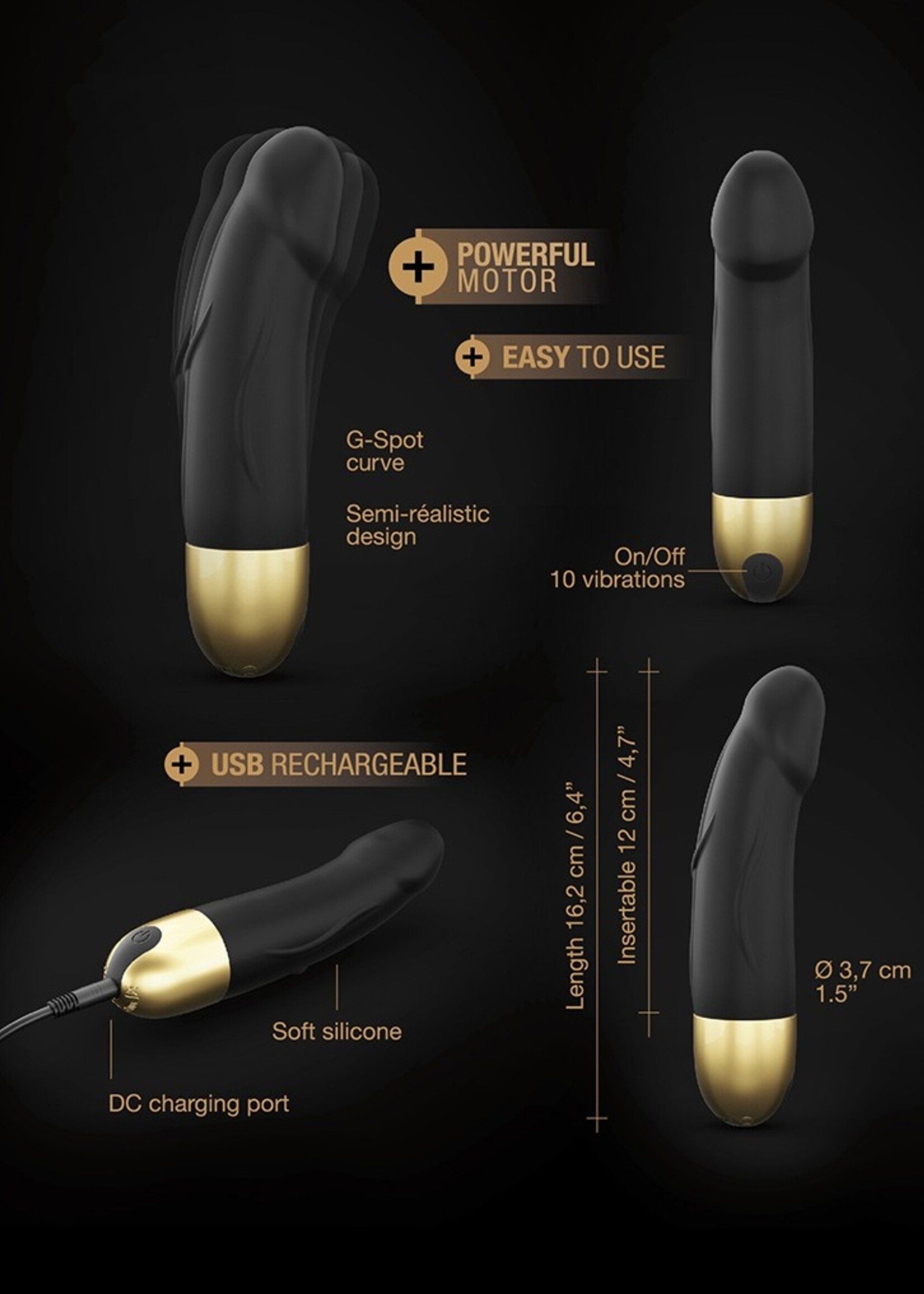 Dorcel Real Vibration S 2.0 - Klassische Vibratoren