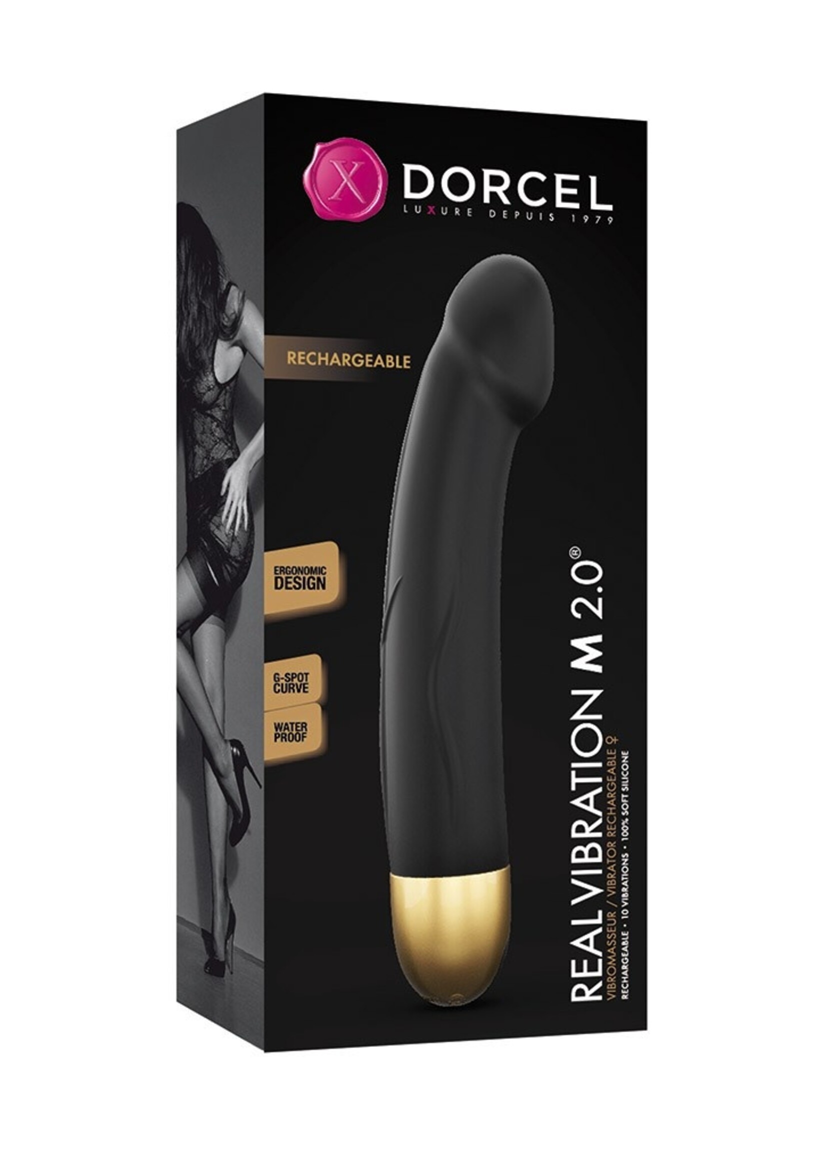 Dorcel Real Vibration M 2.0 - Klassieke vibrators