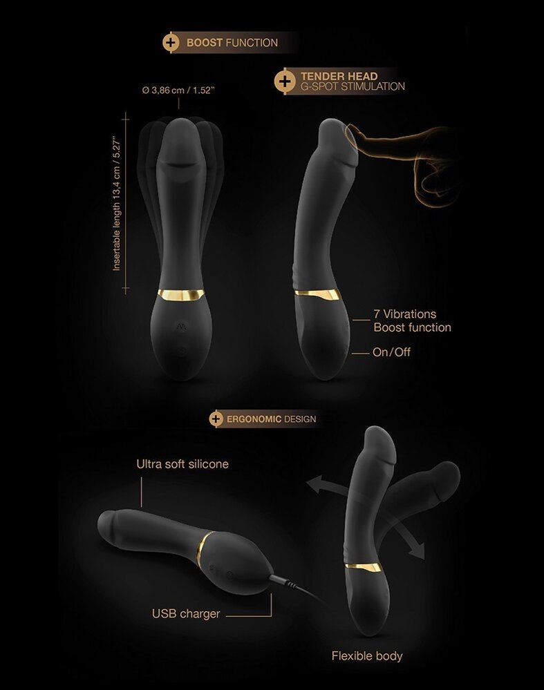 Dorcel Dorcel Tender Spot – Flexibler Vibrator für intensive G-Punkt-Stimulation Dorcel Dorcel Tender Spot – Flexibler Vibrator für intensive G-Punkt-Stimulation