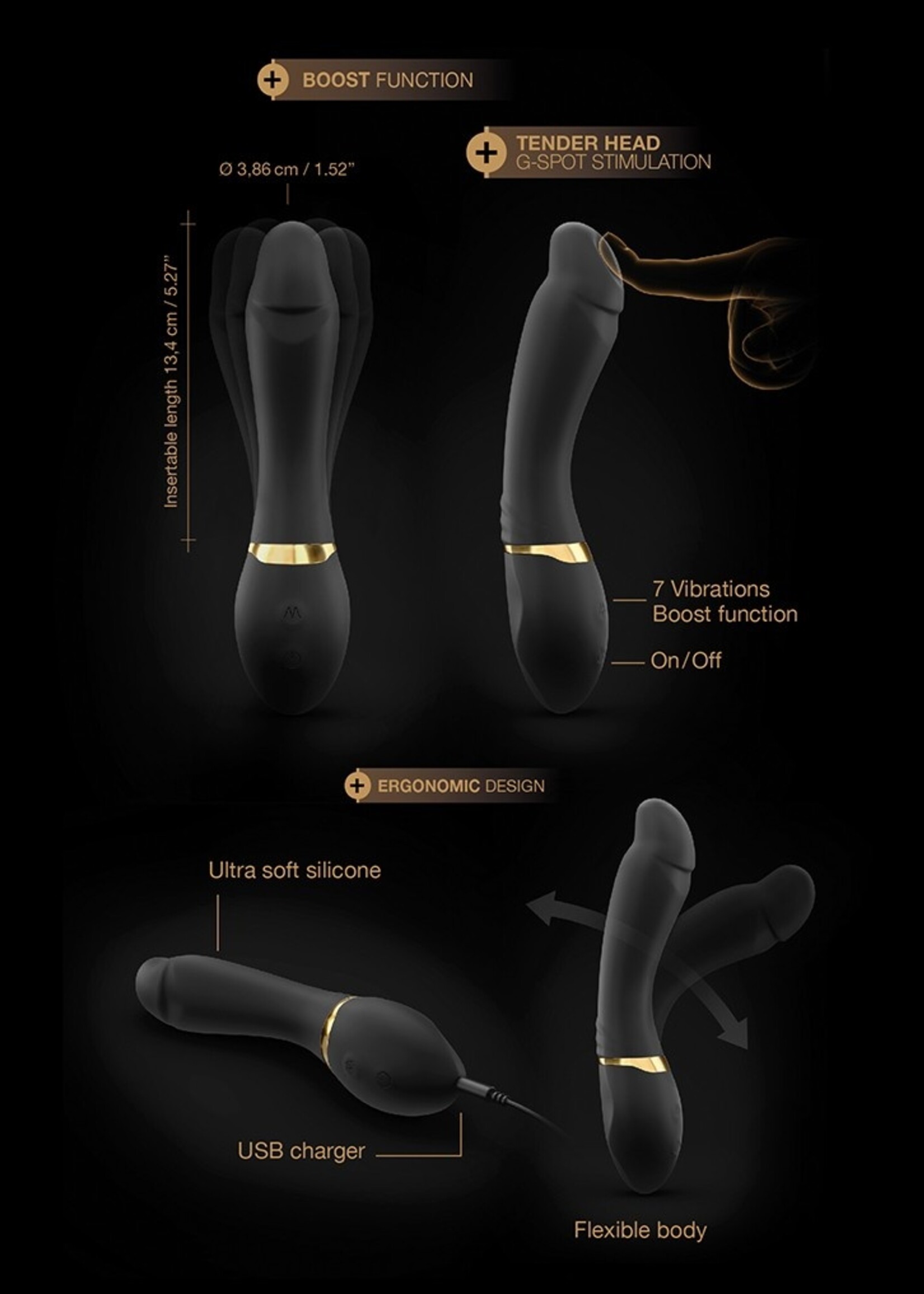 Dorcel Tender Spot – Klassieke vibrator