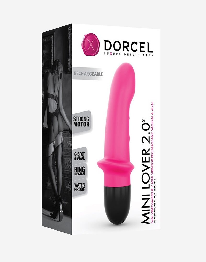Dorcel Dorcel Mini Lover 2.0 – mini vibromasseur pour de puissants moments de plaisir Dorcel Dorcel Mini Lover 2.0 – mini vibromasseur pour de puissants moments de plaisir