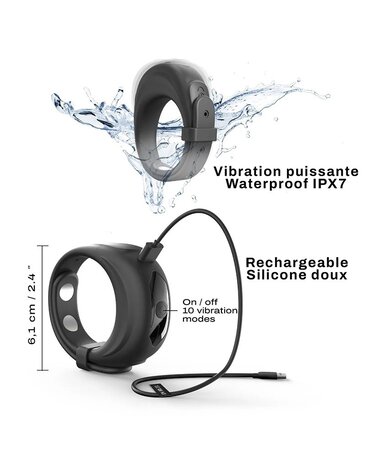 Dorcel Fit Vibe Ring – Anneau pénien vibrant réglable