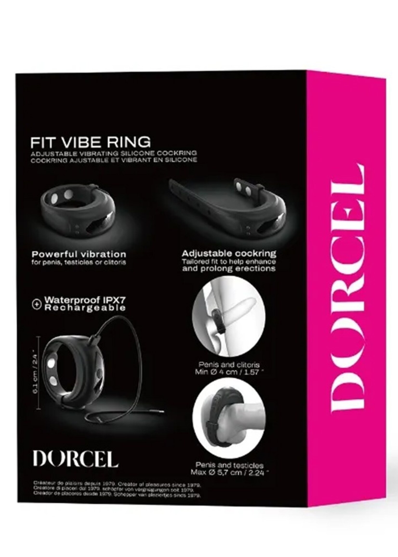 Dorcel Fit Vibe Ring - penisring met vibratie